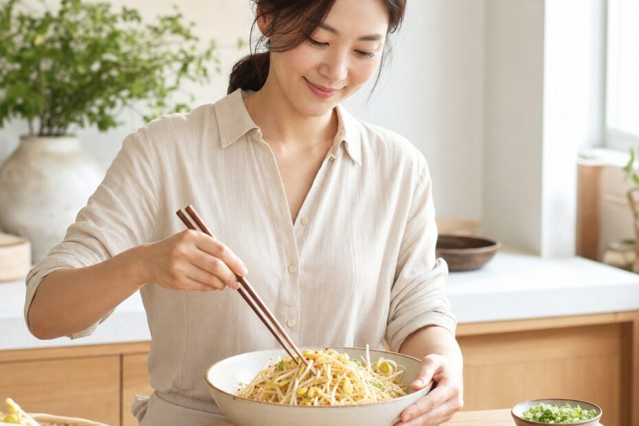 콩나물무침 아삭하게 만드는 실패 없는 황금 레시피